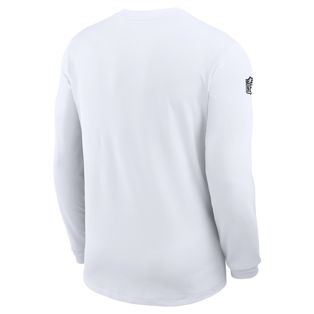 Dallas Cowboys Nike Sideline Coach UV Dri-FIT Long Sleeve Shirt