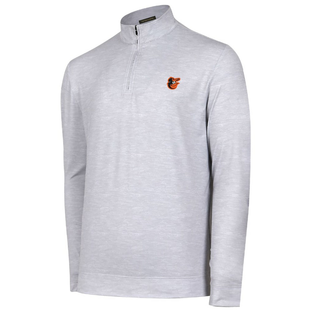 Baltimore Orioles Sublime Tri-Blend Quarter-Zip Jacket | MLB On Sale