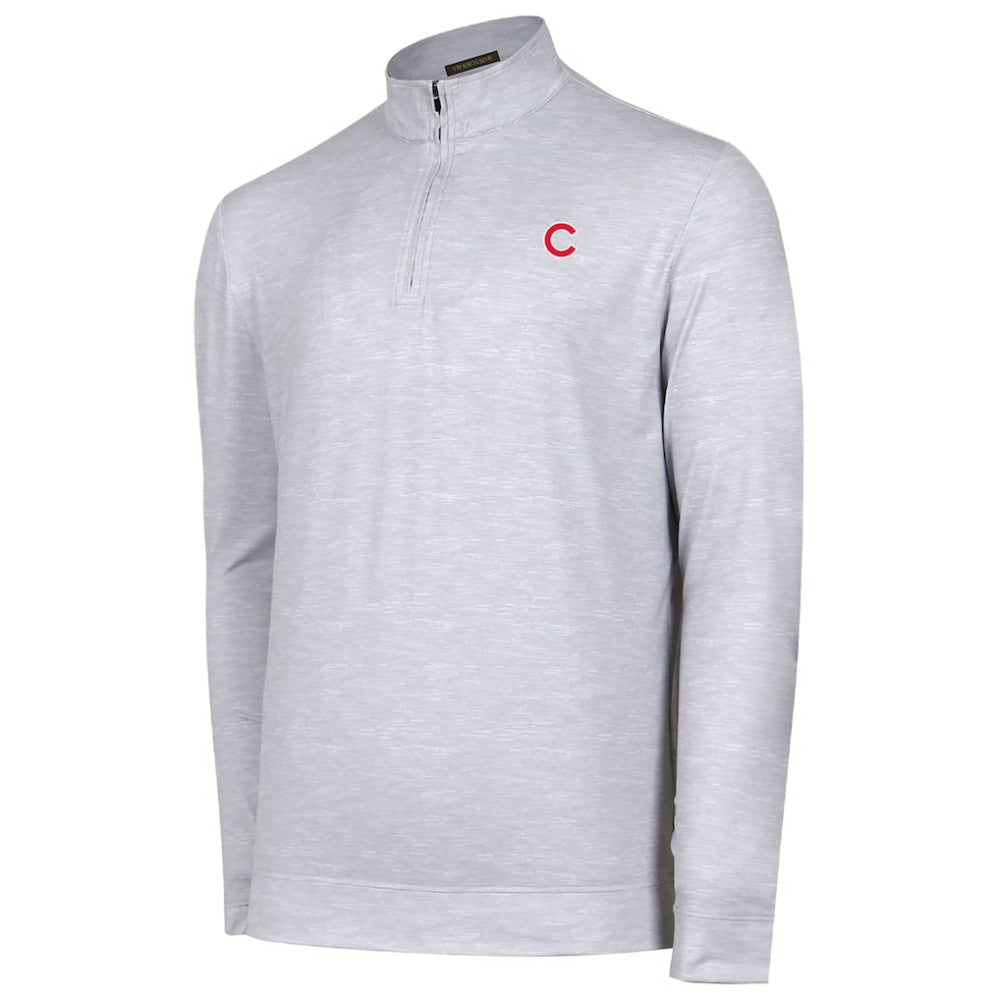 Chicago Cubs Sublime Tri-Blend Quarter-Zip Jacket | MLB On Sale