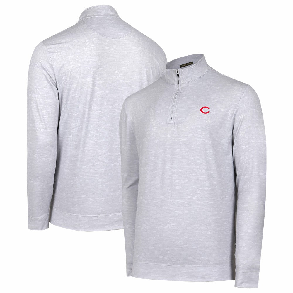 Cincinnati Reds Sublime Tri-Blend Quarter-Zip Jacket | MLB Shop