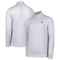Philadelphia Phillies Sublime Tri-Blend Quarter-Zip Jacket | MLB Sale
