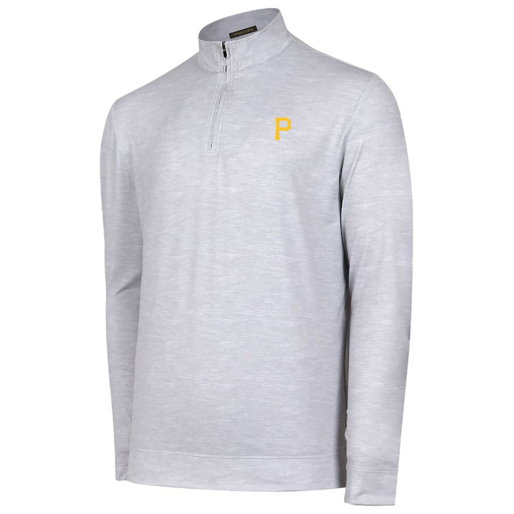 Pittsburgh Pirates Sublime Tri-Blend Quarter-Zip Jacket | MLB Discount