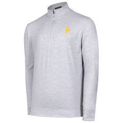 Pittsburgh Pirates Sublime Tri-Blend Quarter-Zip Jacket | MLB Discount