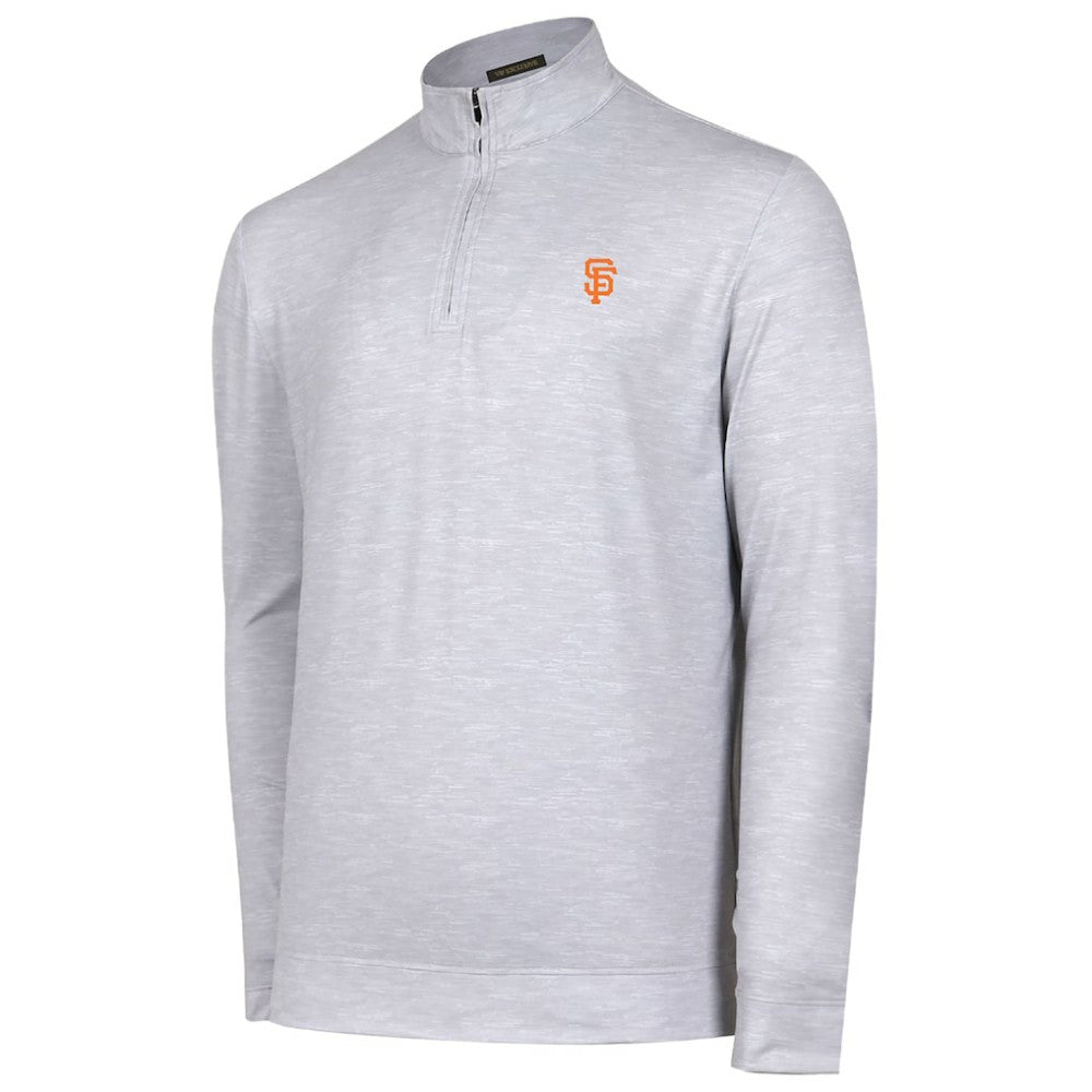 San Francisco Giants Sublime Tri-Blend Quarter-Zip Jacket | MLB Sale