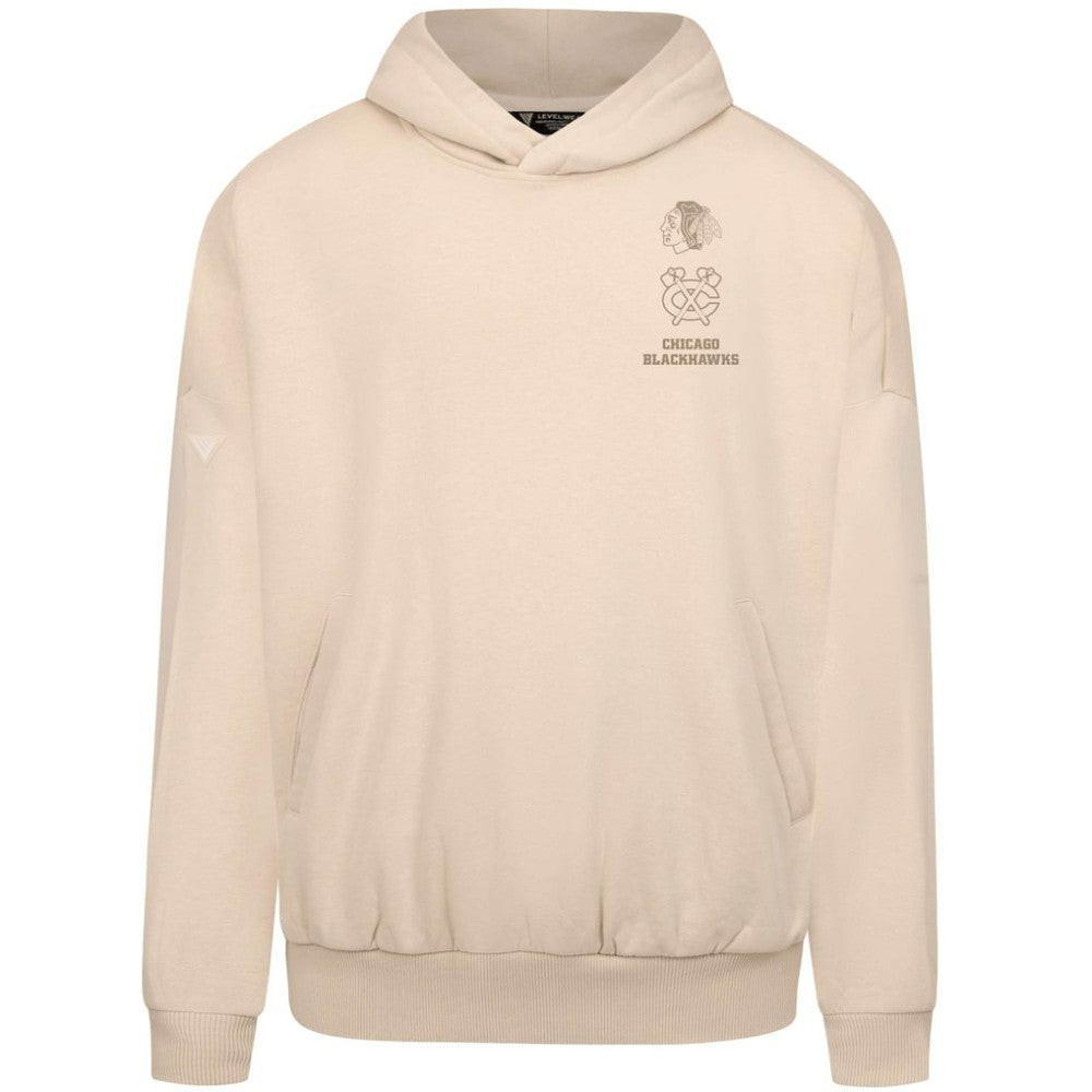 Chicago Blackhawks Levelwear Contact Stamp Pullover Hoodie Outlet
