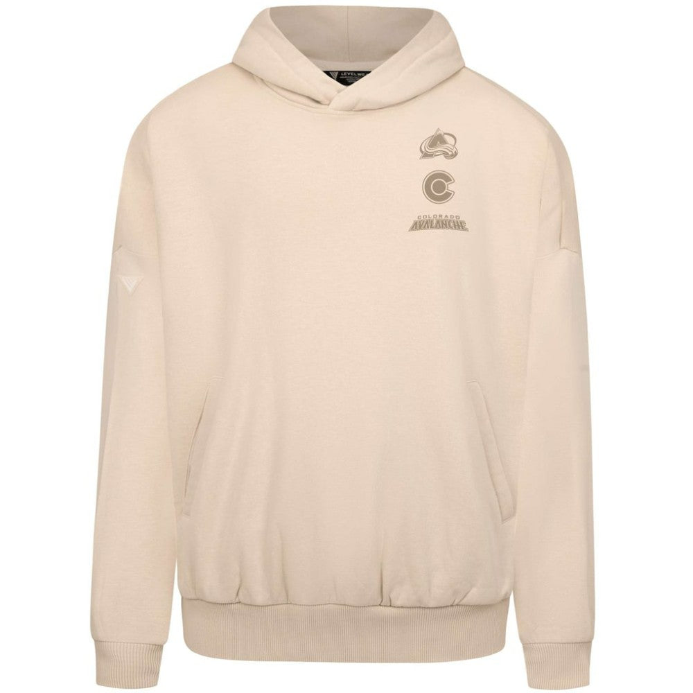 Colorado Avalanche Levelwear Contact Stamp Pullover Hoodie Sale