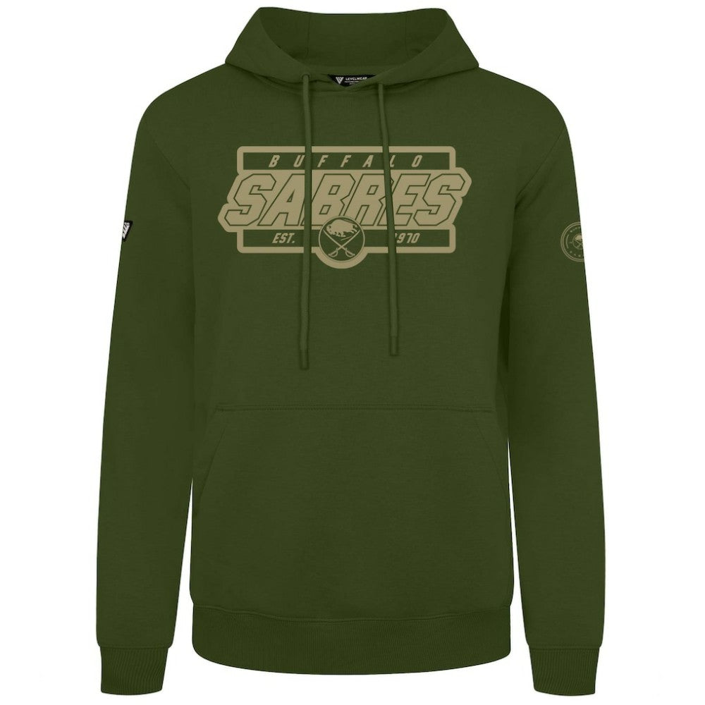 Buffalo Sabres Levelwear Podium Pullover Hoodie On Sale