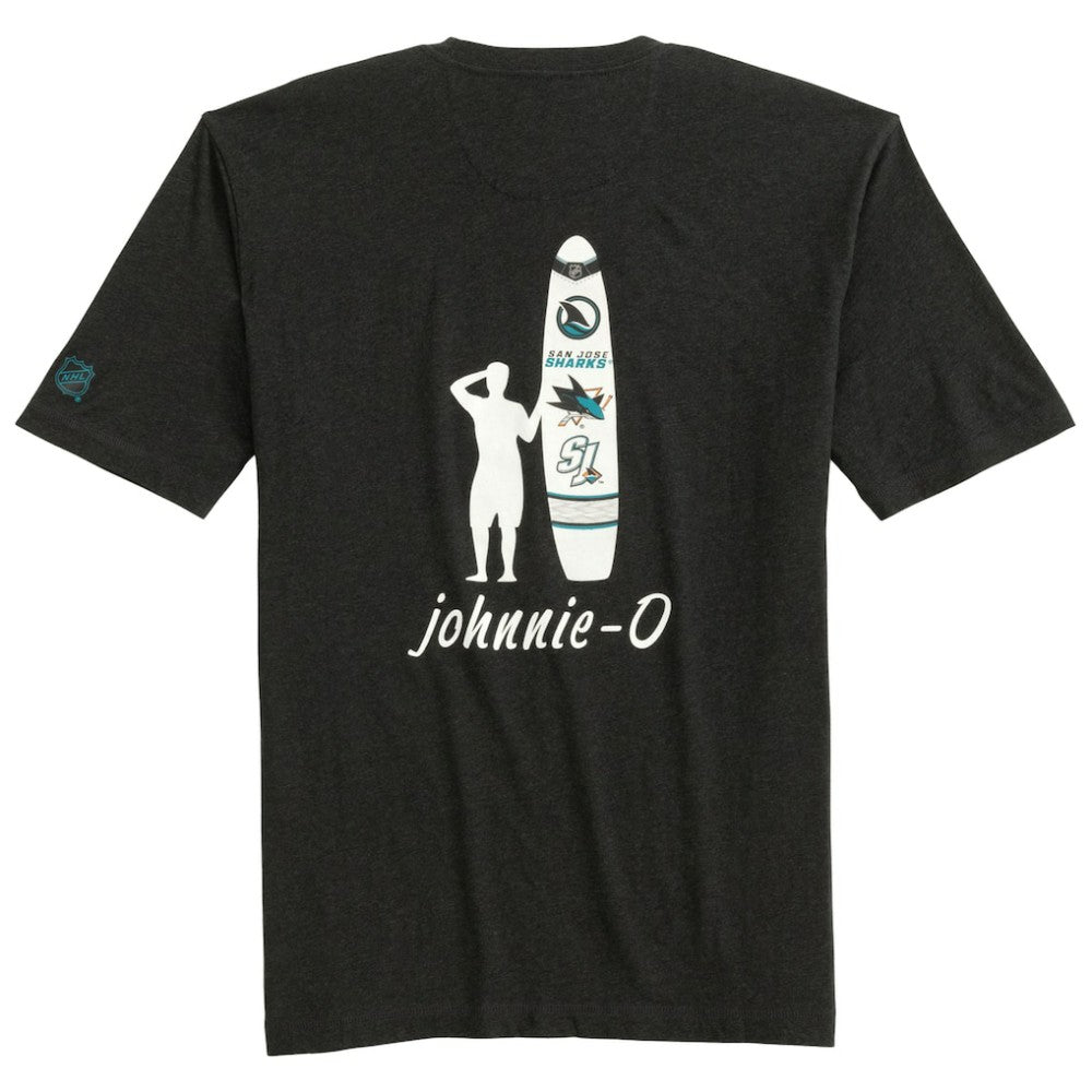 San Jose Sharks johnnie-O Heathered Spencer T-Shirt Sale