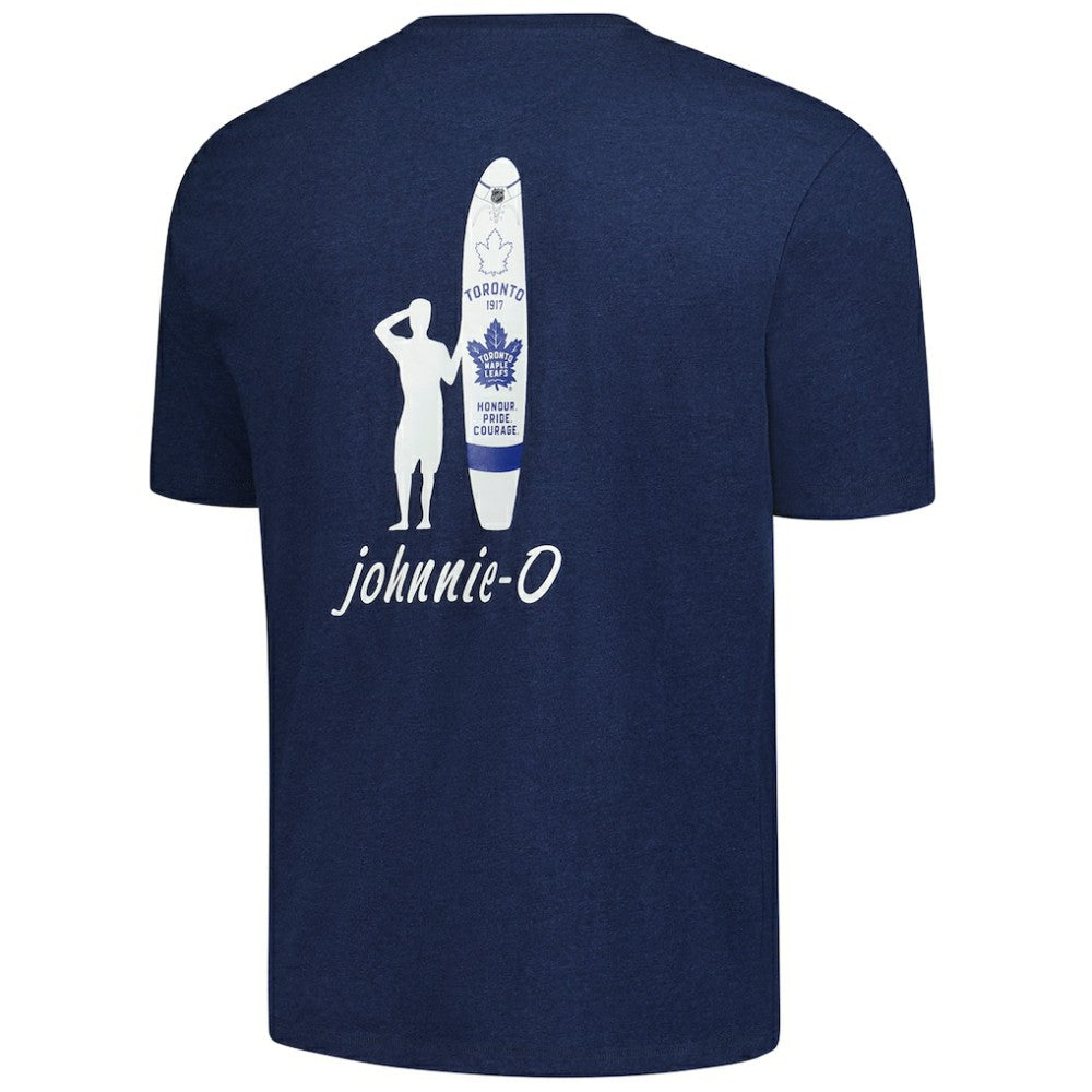 Toronto Maple Leafs johnnie-O Heathered Spencer T-Shirt For Sale