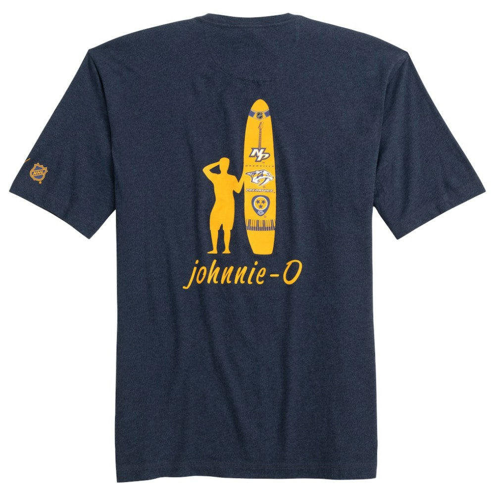 Nashville Predators johnnie-O Heathered Spencer T-Shirt On Sale