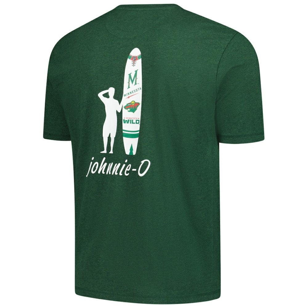 Minnesota Wild johnnie-O Heathered Spencer T-Shirt On Sale
