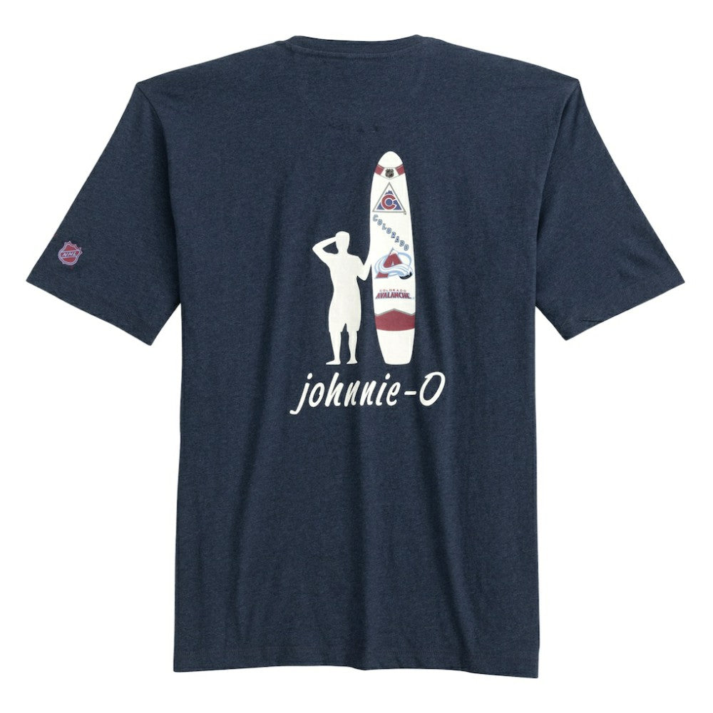 Colorado Avalanche johnnie-O Heathered Spencer T-Shirt For Sale