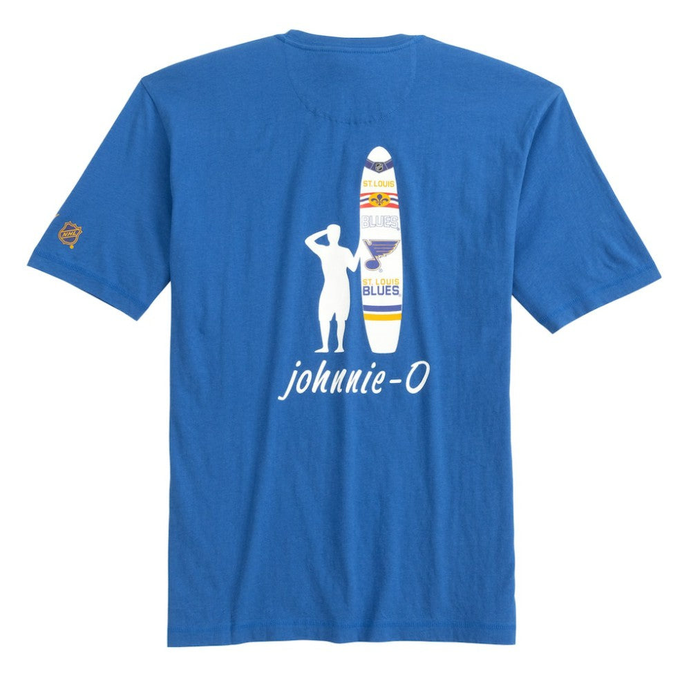 St. Louis Blues johnnie-O Heathered Spencer T-Shirt For Sale