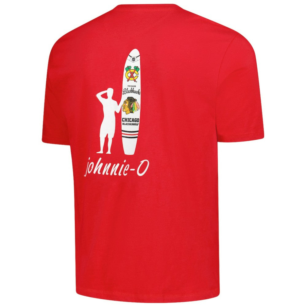 Chicago Blackhawks johnnie-O Heathered Spencer T-Shirt For Sale