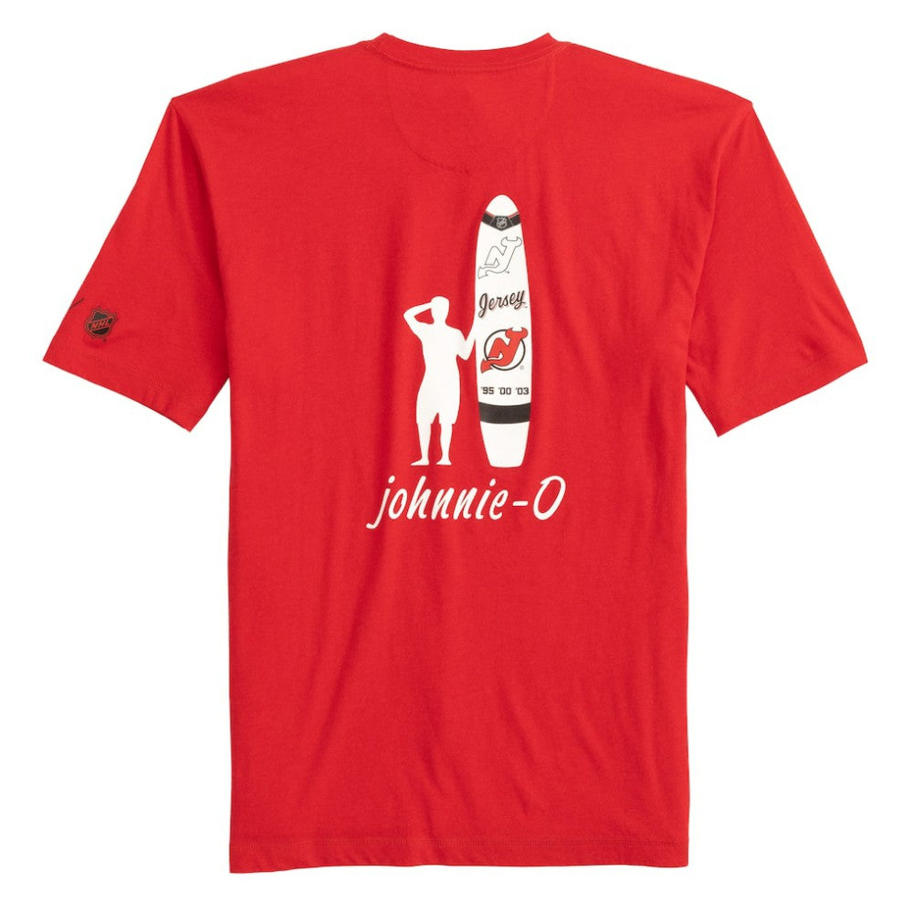 New Jersey Devils johnnie-O Heathered Spencer T-Shirt On Sale