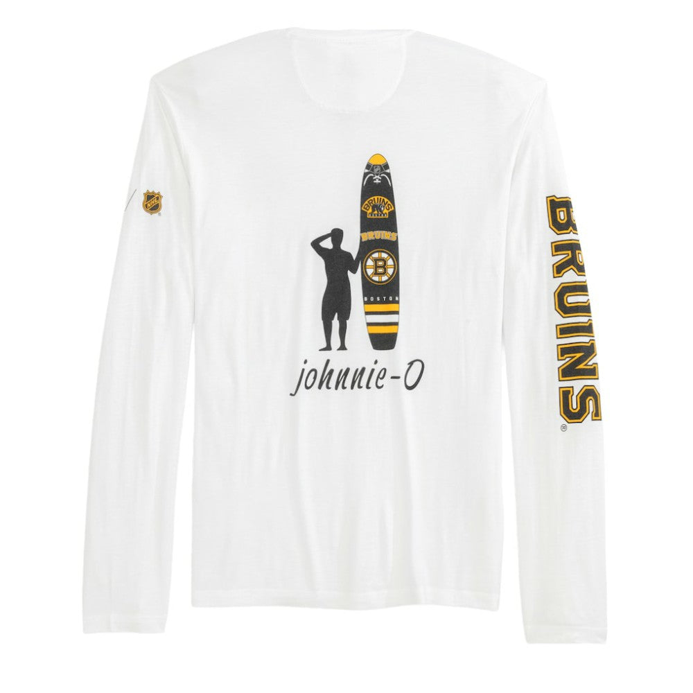 Boston Bruins johnnie-O Adam Long Sleeve T-Shirt On Sale