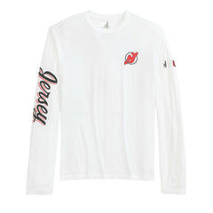New Jersey Devils johnnie-O Adam Long Sleeve T-Shirt On Sale