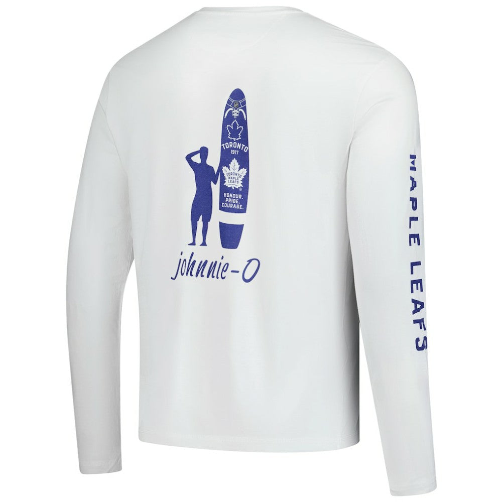 Toronto Maple Leafs johnnie-O Adam Long Sleeve T-Shirt On Sale