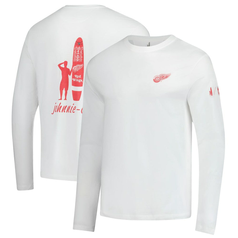Detroit Red Wings johnnie-O Adam Long Sleeve T-Shirt On Sale