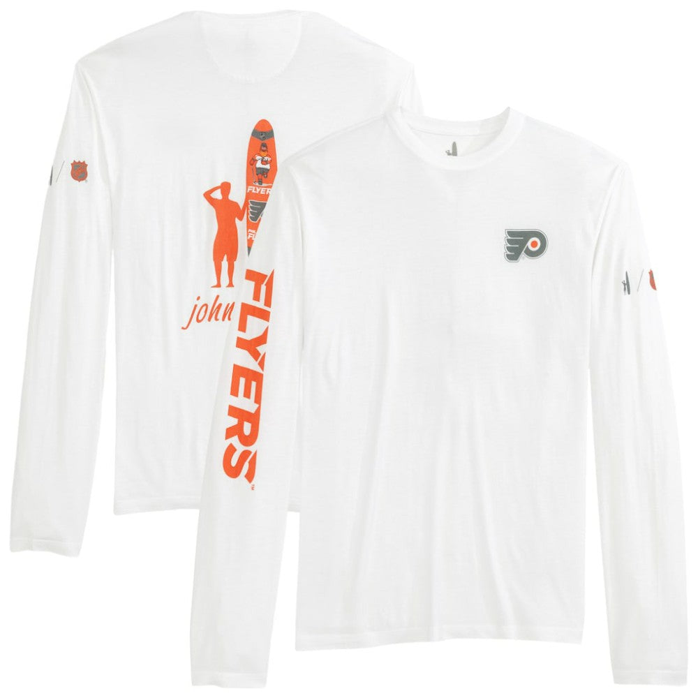 Philadelphia Flyers johnnie-O Adam Long Sleeve T-Shirt On Sale
