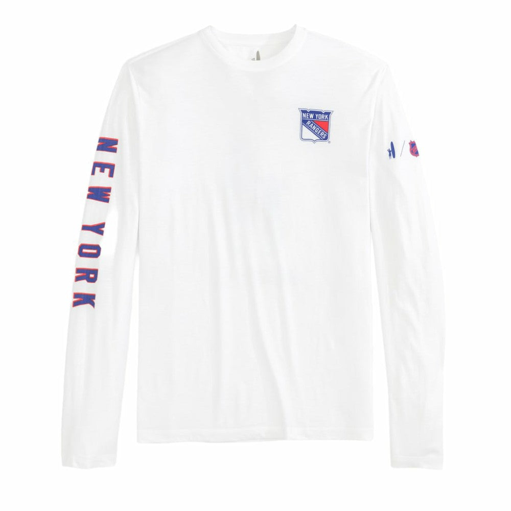 New York Rangers johnnie-O Adam Long Sleeve T-Shirt Outlet