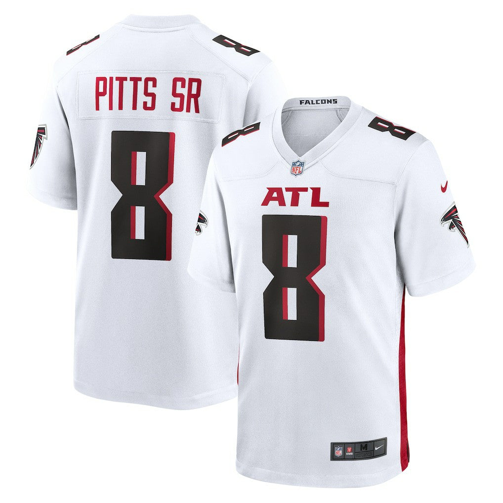 Atlanta Falcons Nike Kyle Pitts Sr.  White Game Jersey