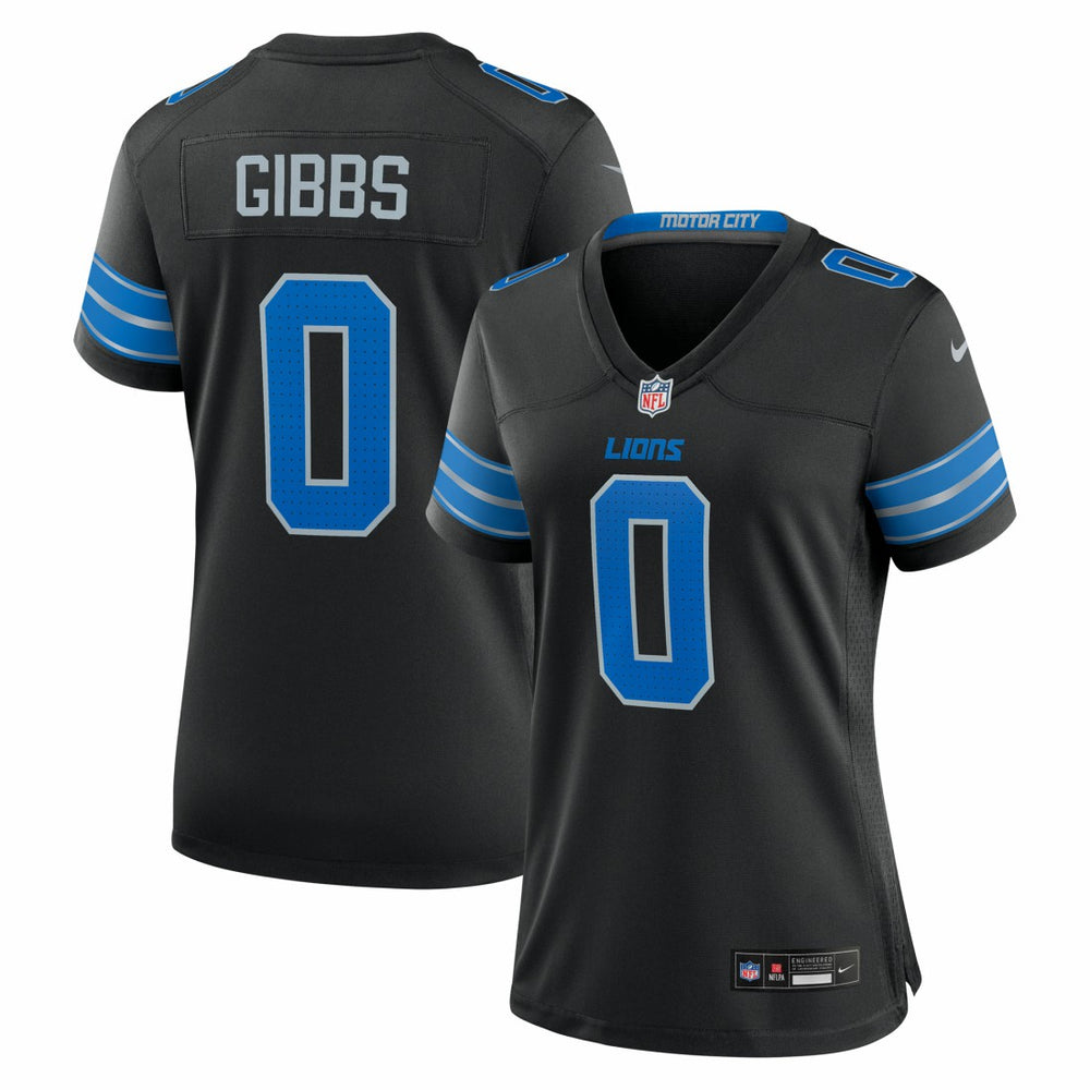 Detroit Lions Nike Jahmyr Gibbs  Women's 2nd Alternate Game Player Jersey
