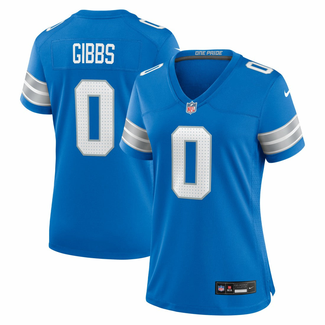 Detroit Lions Nike Jahmyr Gibbs  Women's Game Player Jersey