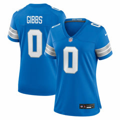 Detroit Lions Nike Jahmyr Gibbs  Women's Game Player Jersey