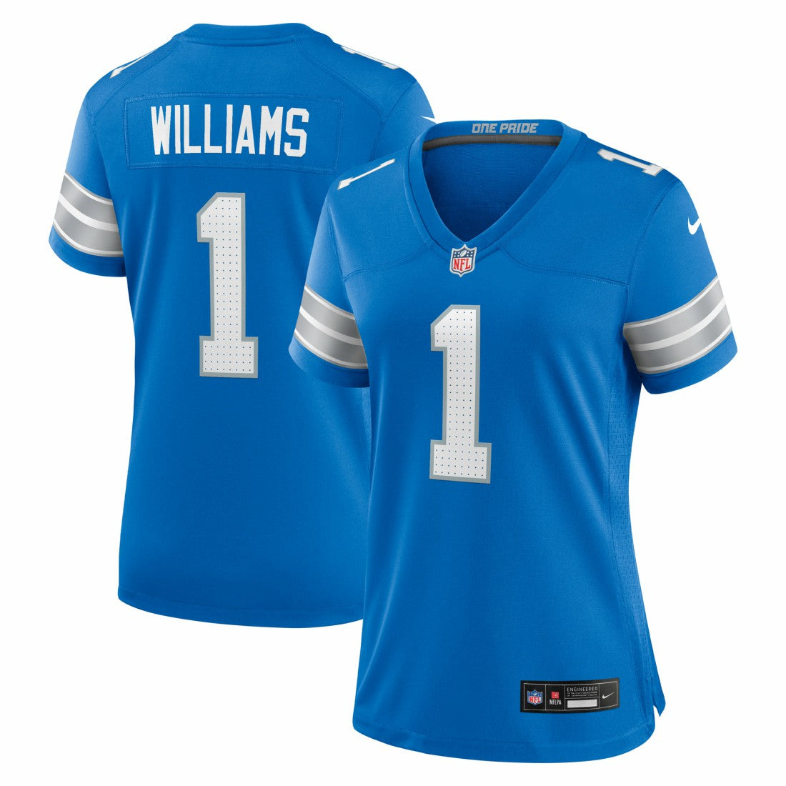 Detroit Lions Nike Jameson Williams  Women's Game Player Jersey