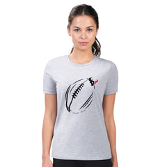 Houston Texans  G-III 4Her by Carl Banks Women's Super-Slim Fit Lightweight Subtle Football T-Shirt