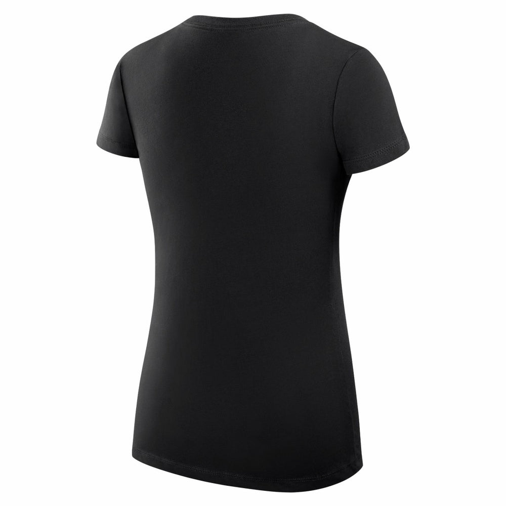 Detroit Lions  G-III 4Her by Carl Banks Women's Super-Slim Fit Lightweight Subtle Football V-Neck T-Shirt