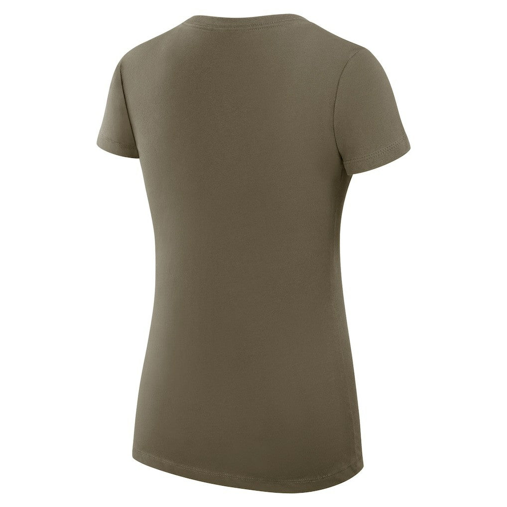 New York Jets  G-III 4Her by Carl Banks Women's Super-Slim Fit Lightweight Subtle Football V-Neck T-Shirt