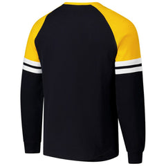 Pittsburgh Penguins Mitchell & Ness Thermal Henley Long Sleeve T-Shirt Online