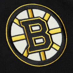 Boston Bruins Mitchell & Ness Thermal Henley Long Sleeve T-Shirt Outlet