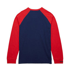 Washington Capitals Mitchell & Ness Legendary Slub Raglan Long Sleeve T-Shirt On Sale