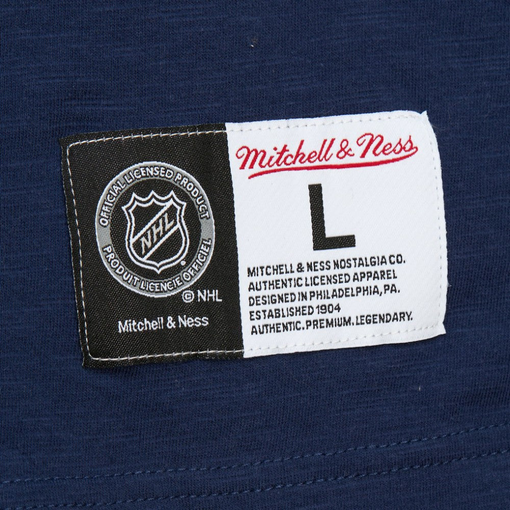 Washington Capitals Mitchell & Ness Legendary Slub Raglan Long Sleeve T-Shirt On Sale