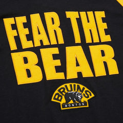Boston Bruins Mitchell & Ness Legendary Slub Raglan Long Sleeve T-Shirt Online