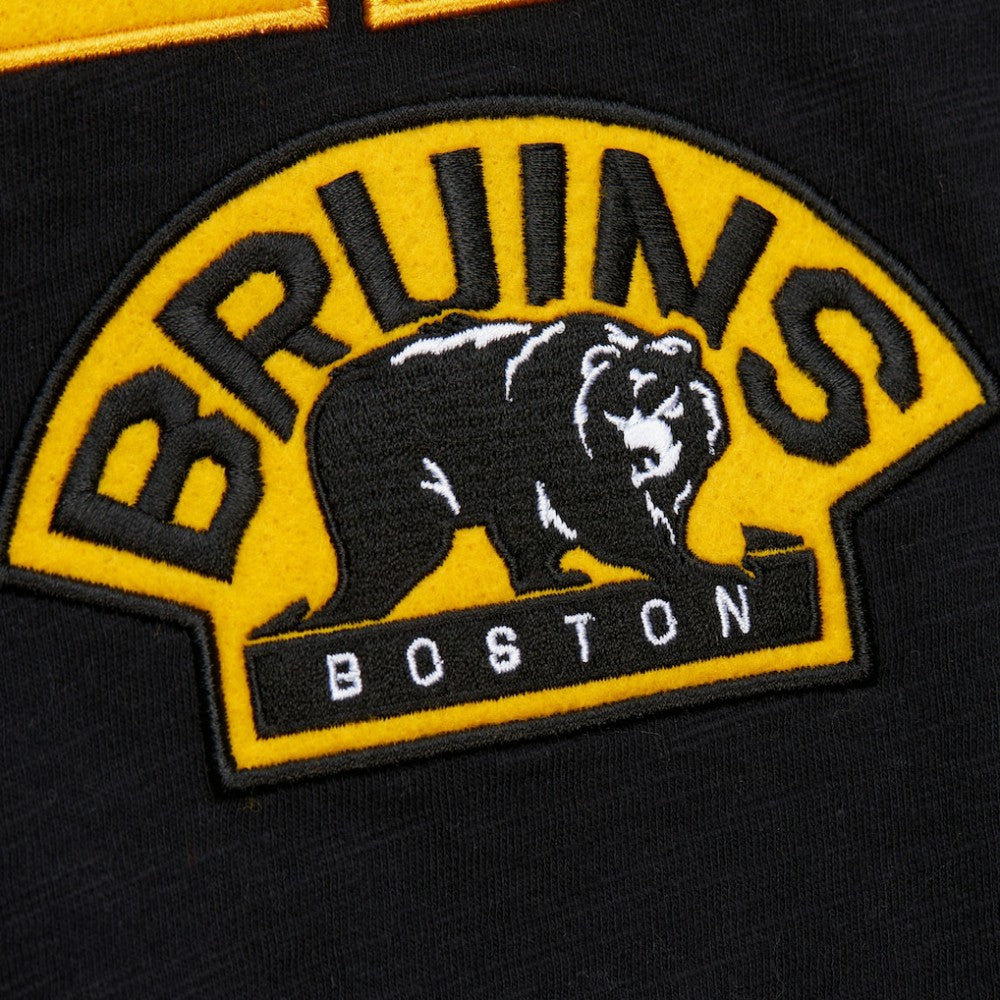 Boston Bruins Mitchell & Ness Legendary Slub Raglan Long Sleeve T-Shirt Online