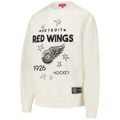 Detroit Red Wings Mitchell & Ness Women's Logo 3.0 Pullover Sweatshirt Outlet