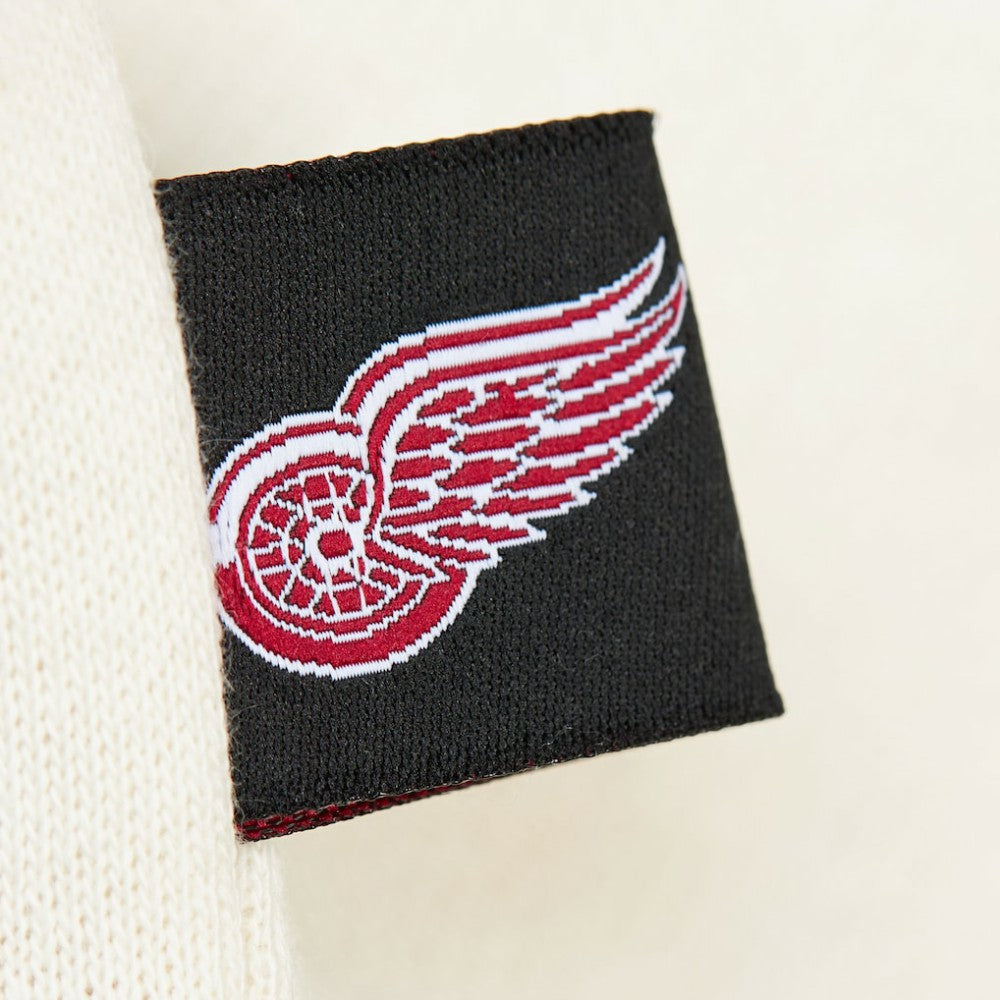 Detroit Red Wings Mitchell & Ness Women's Logo 3.0 Pullover Sweatshirt Outlet