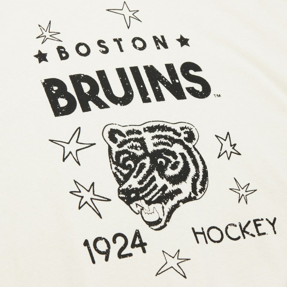 Boston Bruins Mitchell & Ness Women's Logo 3.0 Pullover Sweatshirt Discount