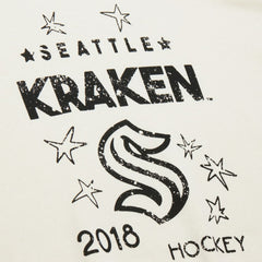 Seattle Kraken Mitchell & Ness Women's Logo 3.0 Pullover Sweatshirt Discount
