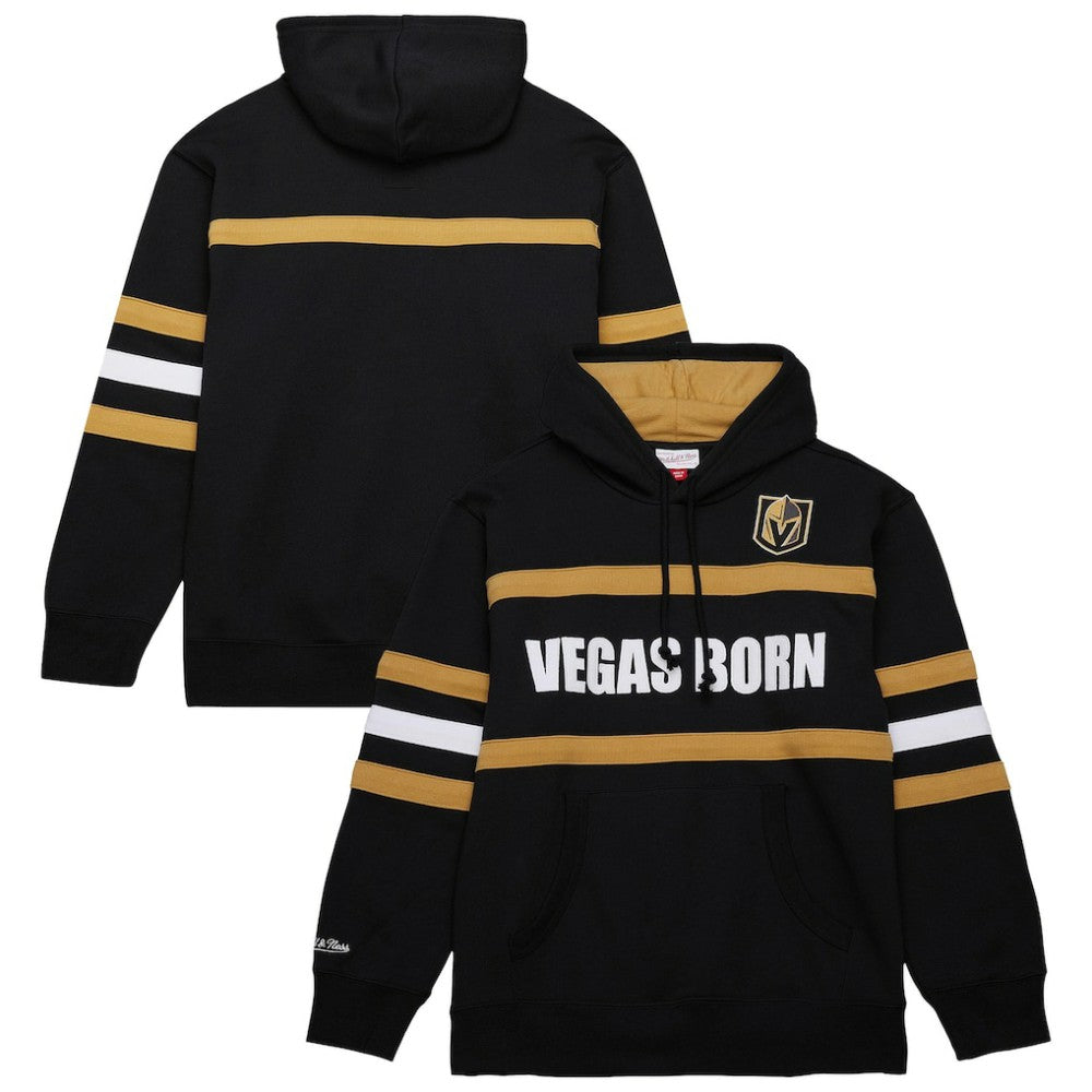 Vegas Golden Knights Mitchell & Ness Head Coach Slogan Pullover Hoodie Outlet