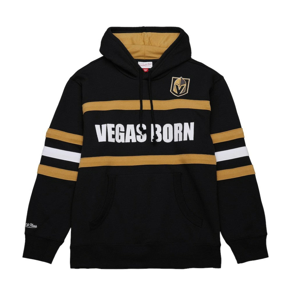 Vegas Golden Knights Mitchell & Ness Head Coach Slogan Pullover Hoodie Outlet