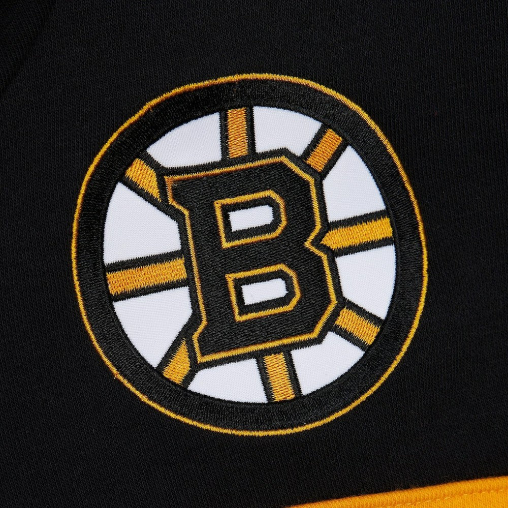 Boston Bruins Mitchell & Ness Head Coach Slogan Pullover Hoodie Sale