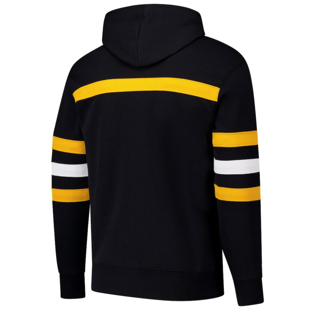 Pittsburgh Penguins Mitchell & Ness Head Coach Slogan Pullover Hoodie Discount