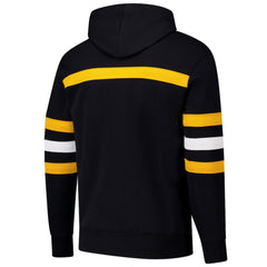 Pittsburgh Penguins Mitchell & Ness Head Coach Slogan Pullover Hoodie Discount