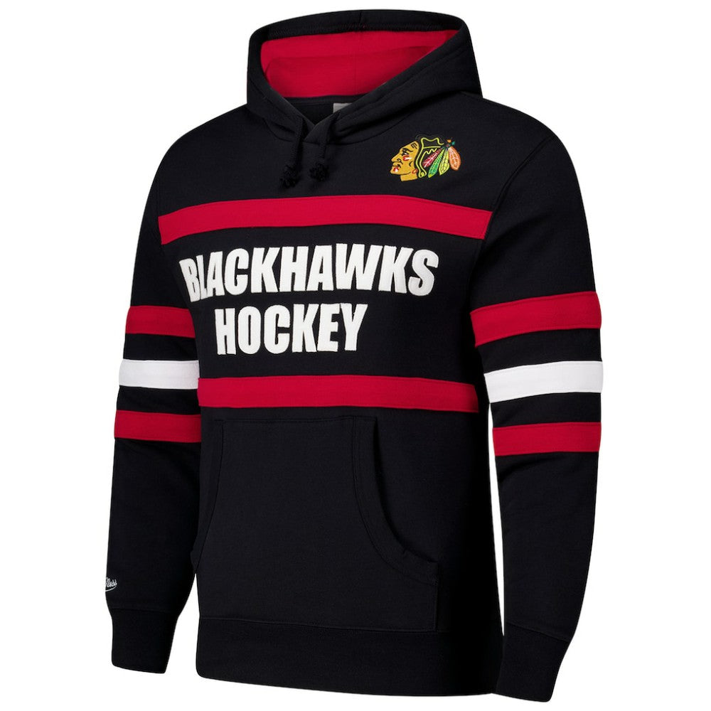 Chicago Blackhawks Mitchell & Ness Head Coach Slogan Pullover Hoodie Discount