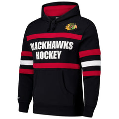 Chicago Blackhawks Mitchell & Ness Head Coach Slogan Pullover Hoodie Discount